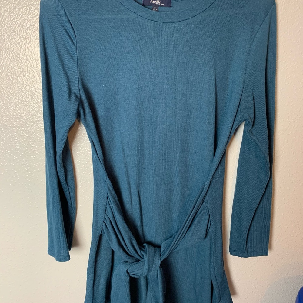 Angels forever young 3/4 like new top grey and blue bundle